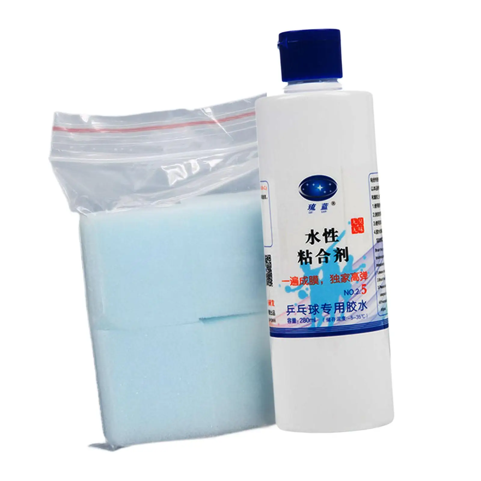 Ping Pong Paddle Glue 280ml High Adhesion Easy to Apply Professional Assembling Table Tennis Paddle with Foam Table Tennis Glue