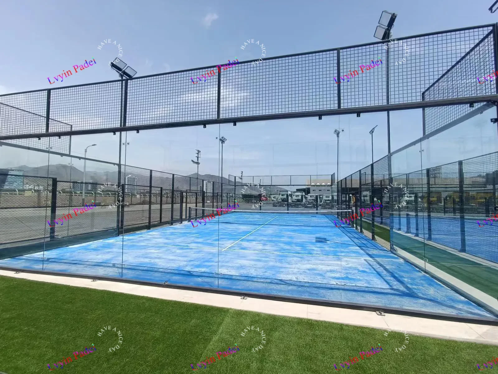 

Professional Factory Directly Manufacturer Artificial Grass Padel Tennis Court