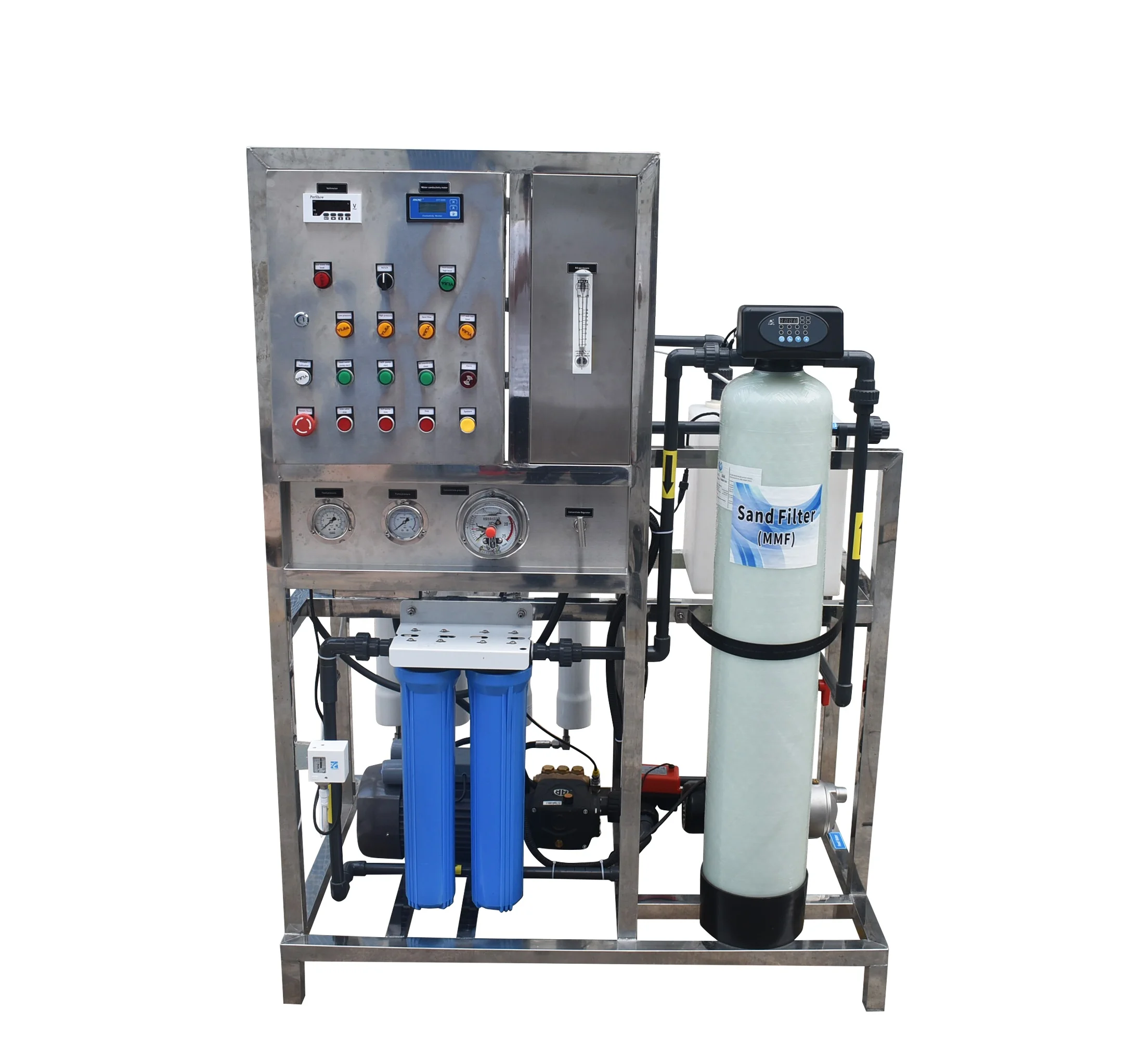 200LPH Seawater Desalination System Seawater Desalination Plant Drinking Water Purification Plant