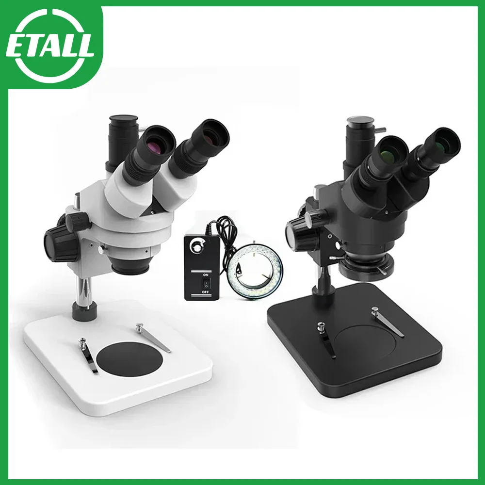 kailiwei 7-45X Continuous Zoom Stereo Optical Trinocular Microscope for Mobile Phone motheroard ic chips Repair