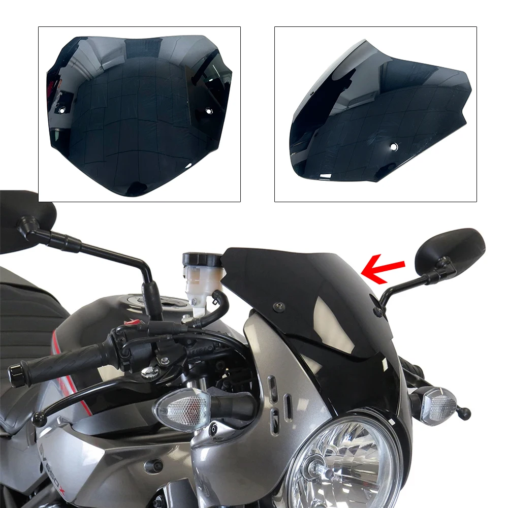 

FOR SUZUKI SV650X SV650 X 2017-2025 Motorcycle Windshield Windshield Raised Windshield Fairing Wind Deflector sv650x