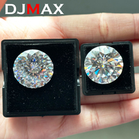 DJMAX Russian Cut Moissanite Loose Stones 0.1-30 Carat D Color FL Clarity PIum Blossom 3EX Cut Moissanite Diamonds With GRA