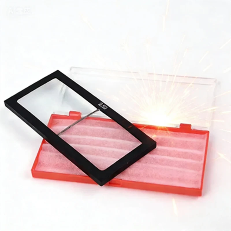 Welding Helmet, Sun Visor, High-Definition Translucent Glass, Magnifying Glass, Eye-Protecting Welder's Glasses