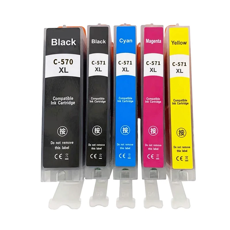 For Canon PGI 570XL CLI 571XL PGI570 Compatible Ink Cartridge For Canon PIXMA TS5050 TS5051 TS5053 TS5055 TS6050 TS6051 TS6052