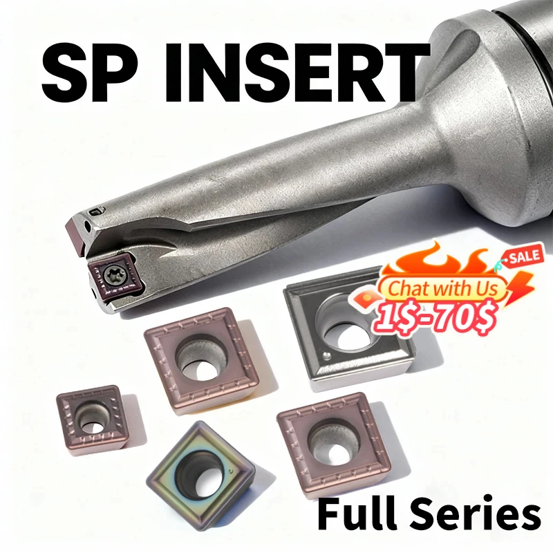 SPMG Macchina utensile CNC veloce violenta Fresatura con inserto in metallo duro Lama da trapano in acciaio inossidabile SPGT U Testa di trapano per la lavorazione dei metalli