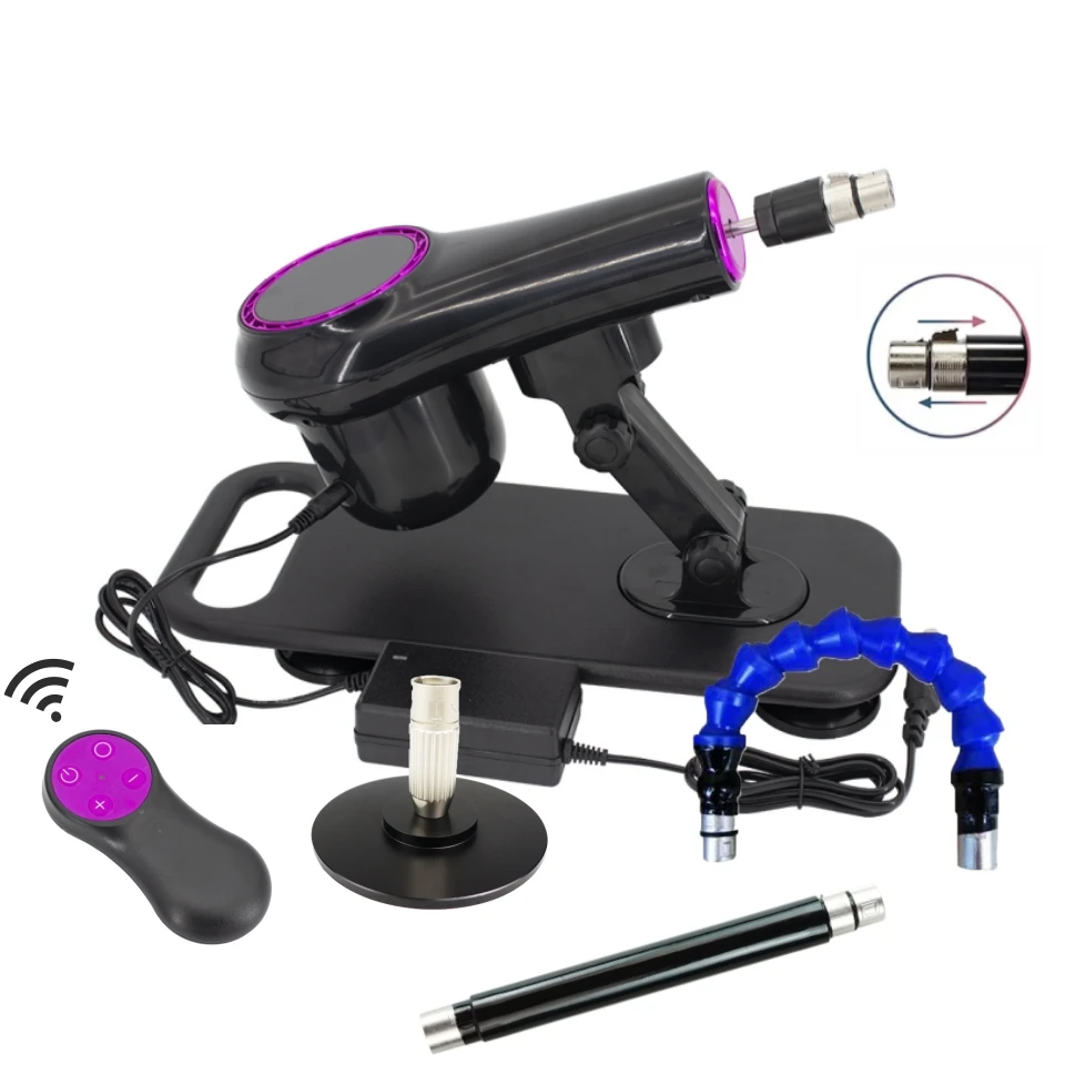 Fredorch 3xlr Sex Machine Met Dildo Bevestiging Draadloze Automatische Masturbatie Machine Voor Vrouwen En Mannen Telescopisch Seksspeeltjes
