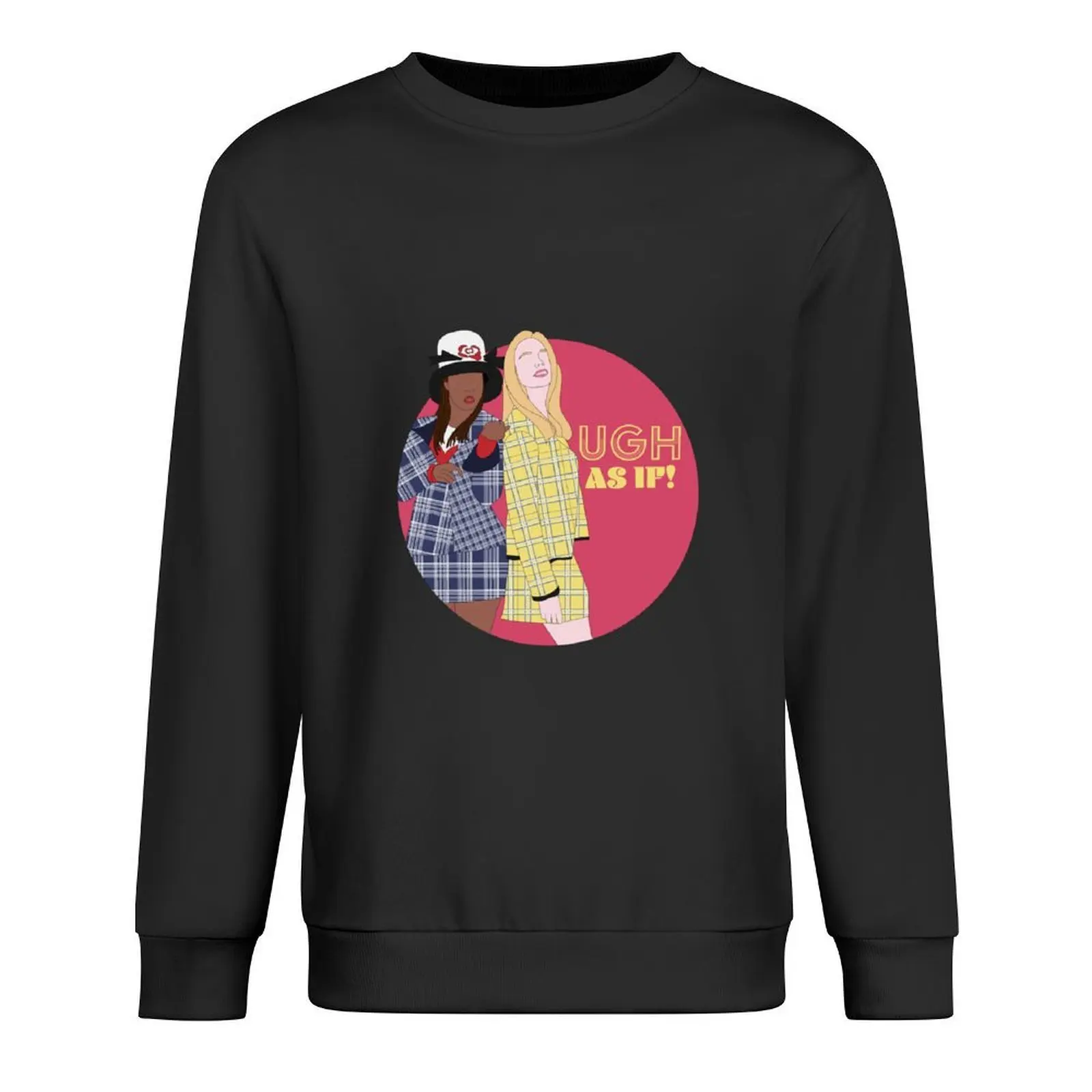 

UGH as if! Pullover men's clothing winter clothes korean style clothes graphic t shirts men sweatshirts for men