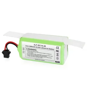 Li-Ion Battery for Excellence Conga, Deebot N79S, N79, DN622, Robovac Eufy, 11, 11s, 12, 35c, x500, 990, 1090, 14,4 V, 2600mah 11 Hauptumsatzbatterien Conga - №4