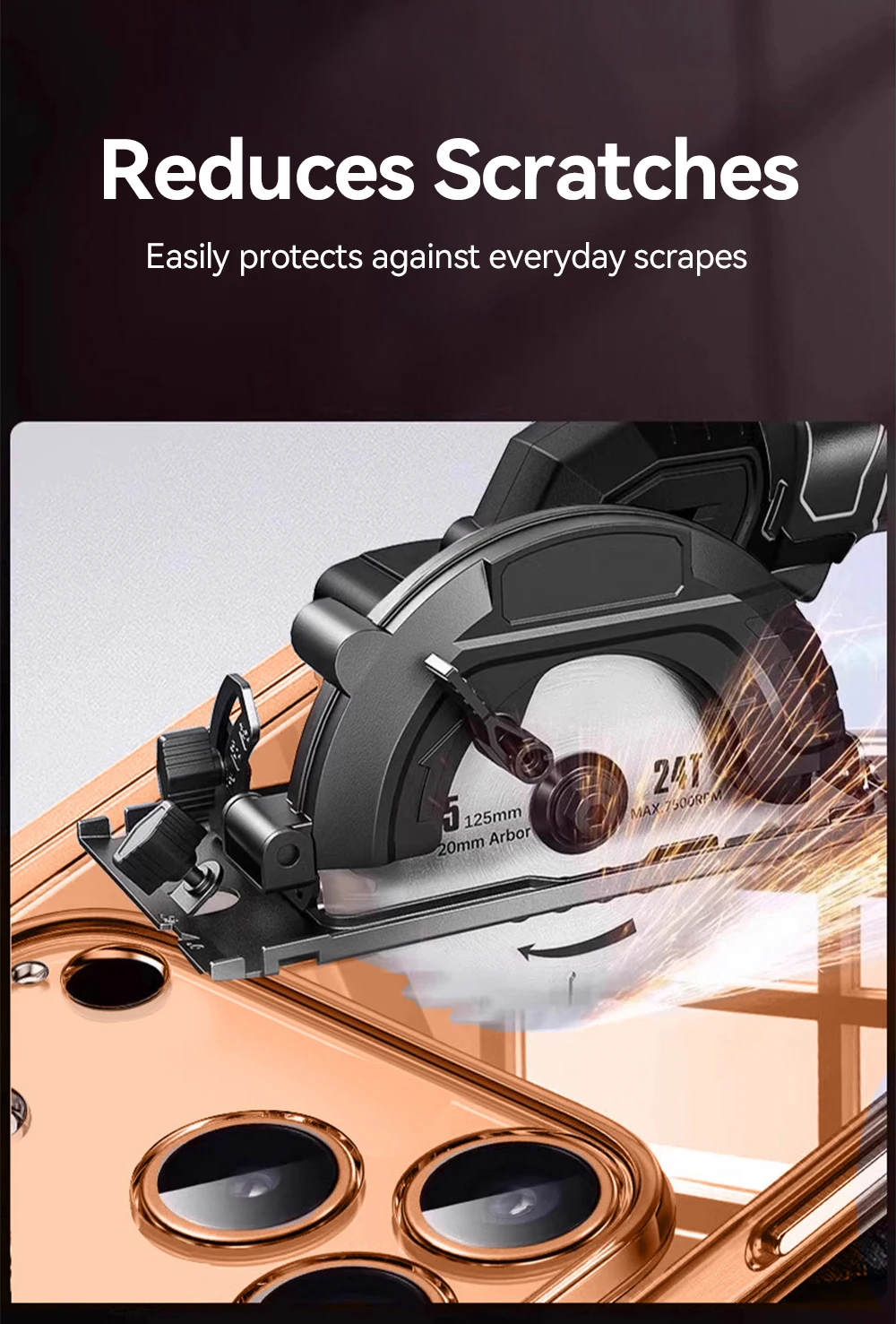 Joyroom Clear Case für iPhone 17 Pro Max, Anti-Drop, transparente Abdeckung, vergilbungsfrei, stoßfest, ultradünn, Displayschutz – Detail 14