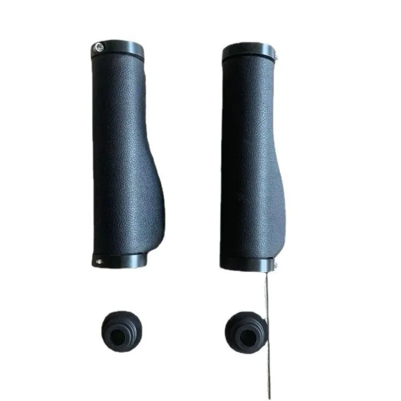 Hand-stitched Leather Bicycle Handlebar Cover Wear-resistant Anti-slip Grip for Fixed Gear Scooter Cycling Parts