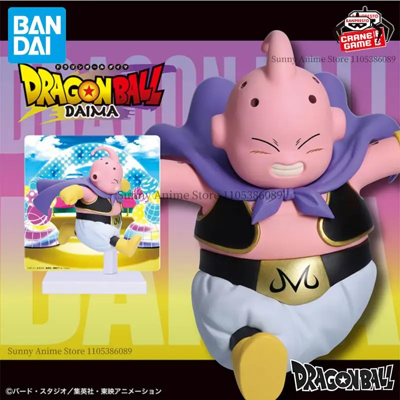Figuras de Acción Originales de Bandai Banpresto, Dragon Ball Z, Majin Buu, Good Buu, Fat Buu, Figuras de Anime, Muñecos de Dibujos Animados, Modelos, Estatuas, Juguetes