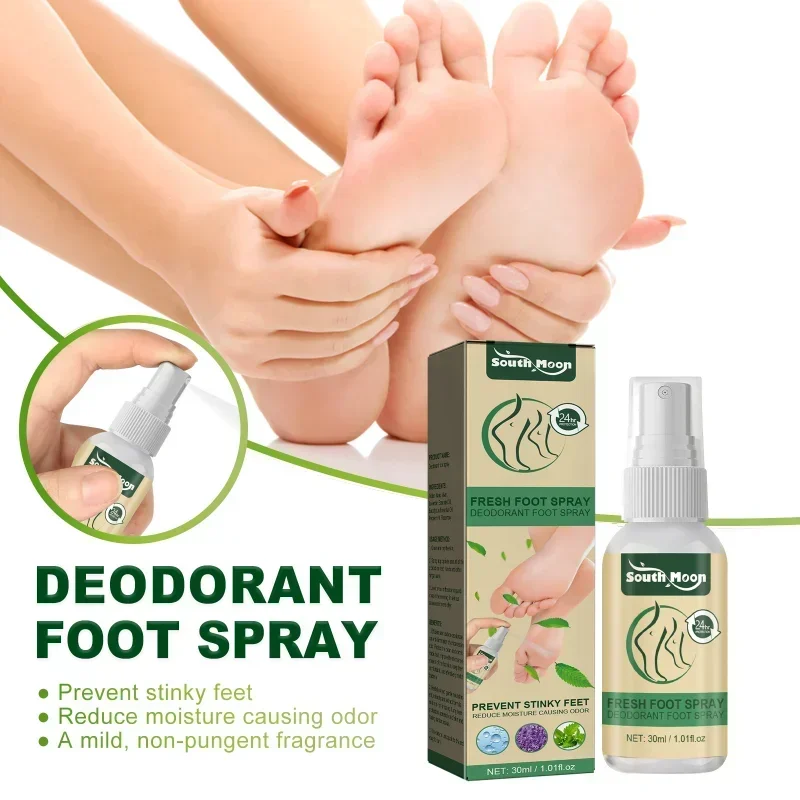 Sdotter New Athletes Foot spray Beriberi Cream Deodorant remove Odor Dry Crack peeling Anti itch sweat feet moisturizing skin fr