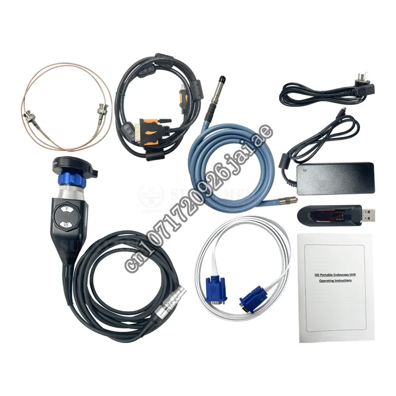 SY-PS046A HD Portable 17 inch hysteroscope gynecological FULL  endoscope  system