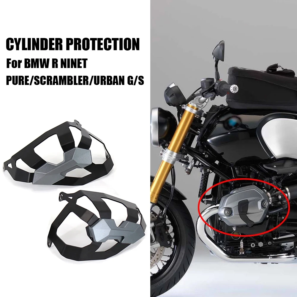 

Motorcycle Cylinder Head Guards Protector Cover For BMW R9T r9t RNINET Pure R NINET Ninet Scrambler R NINE T Urban G S Rninet