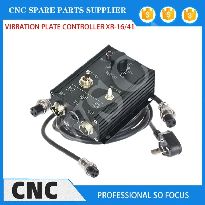 

Vibration plate controller XR-16/41 direct vibration electromagnet iron shell control voltage regulator speed regulator 10A 220V