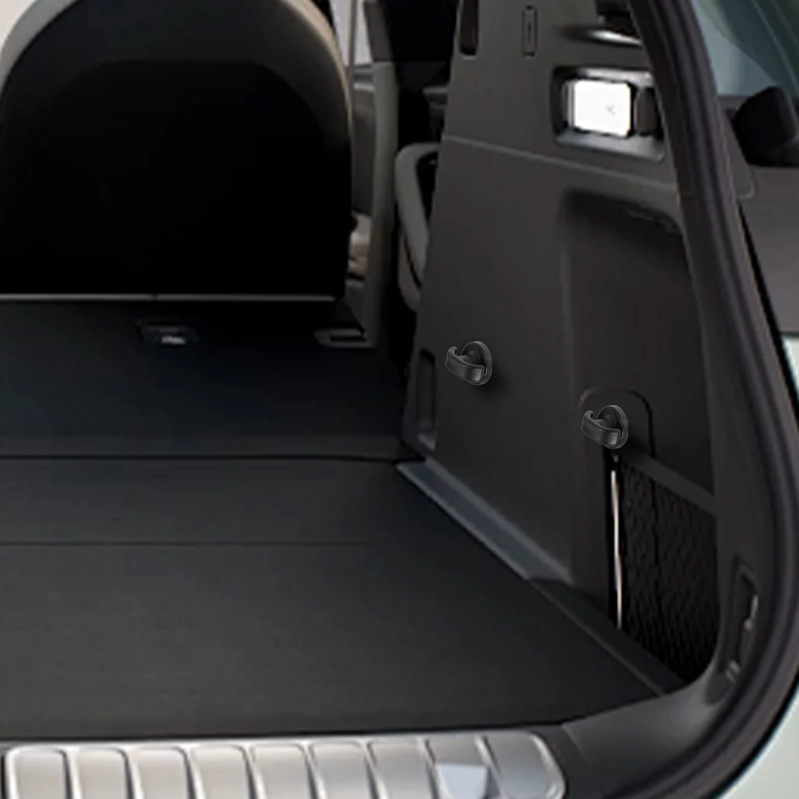 

4pcs Luggage Net Hooks Car Trunk Hanging Hook Durable Plastic For Bags Outdoor Equipment Cargo Tie Down Storage