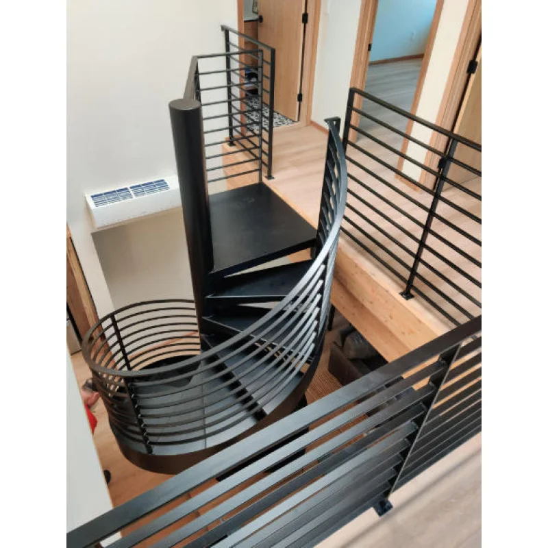 custom.New Model Staircase Handrail - Simple and Elegant, Easy to Assemble, Black Color