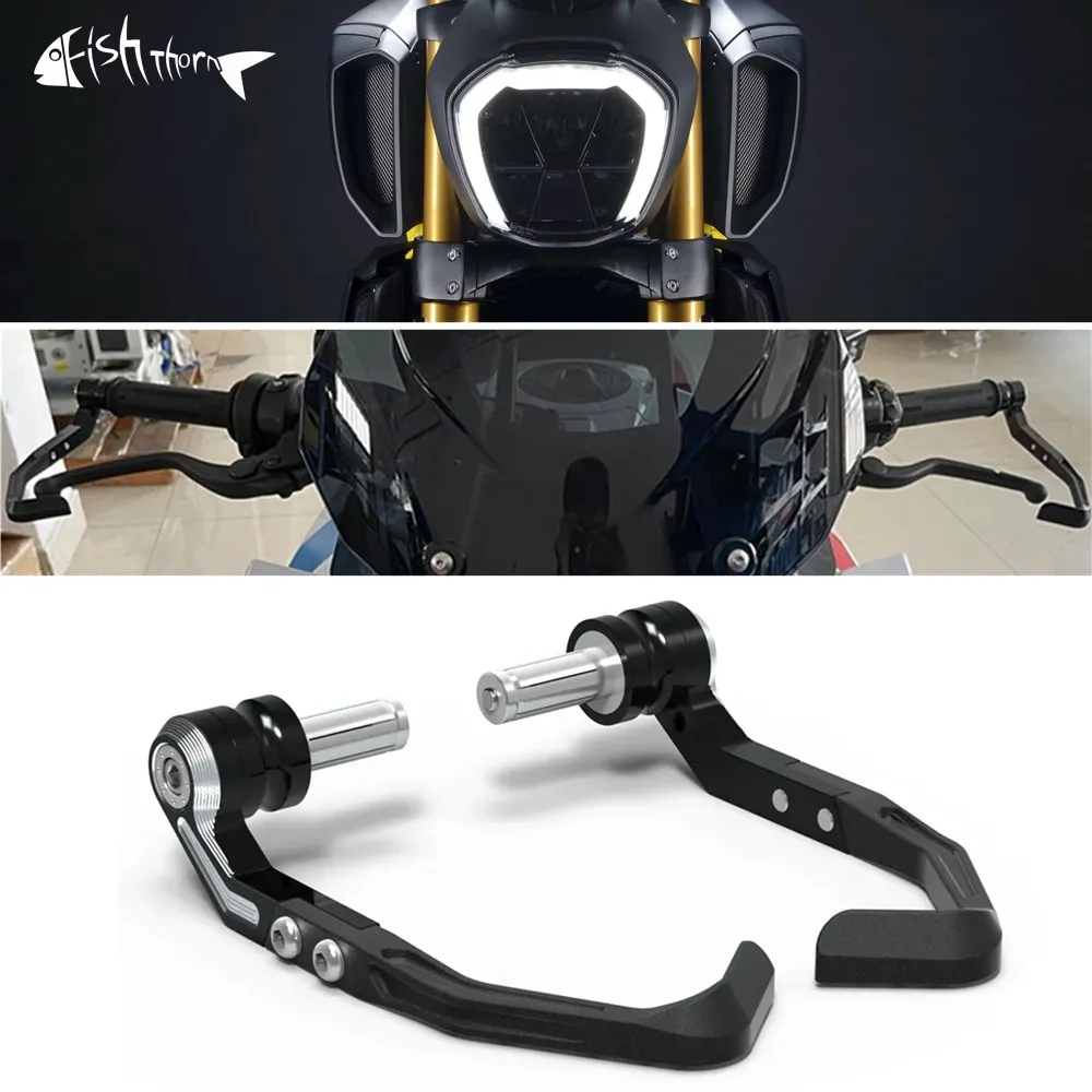 Motorcycle Brake and Clutch Lever Protector Bow Guard Kit For Ducati Diavel 1200 1260 1260S 2011-2024