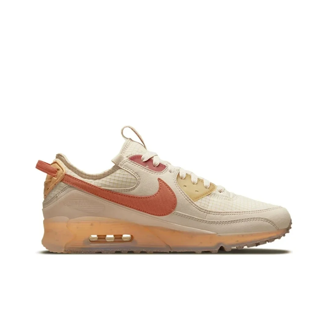 Nike New Air Max 90 Terrascape Low Men's and Women's Sneakers Breathable and comfortable casual shoes Lightweight Brown&Blue