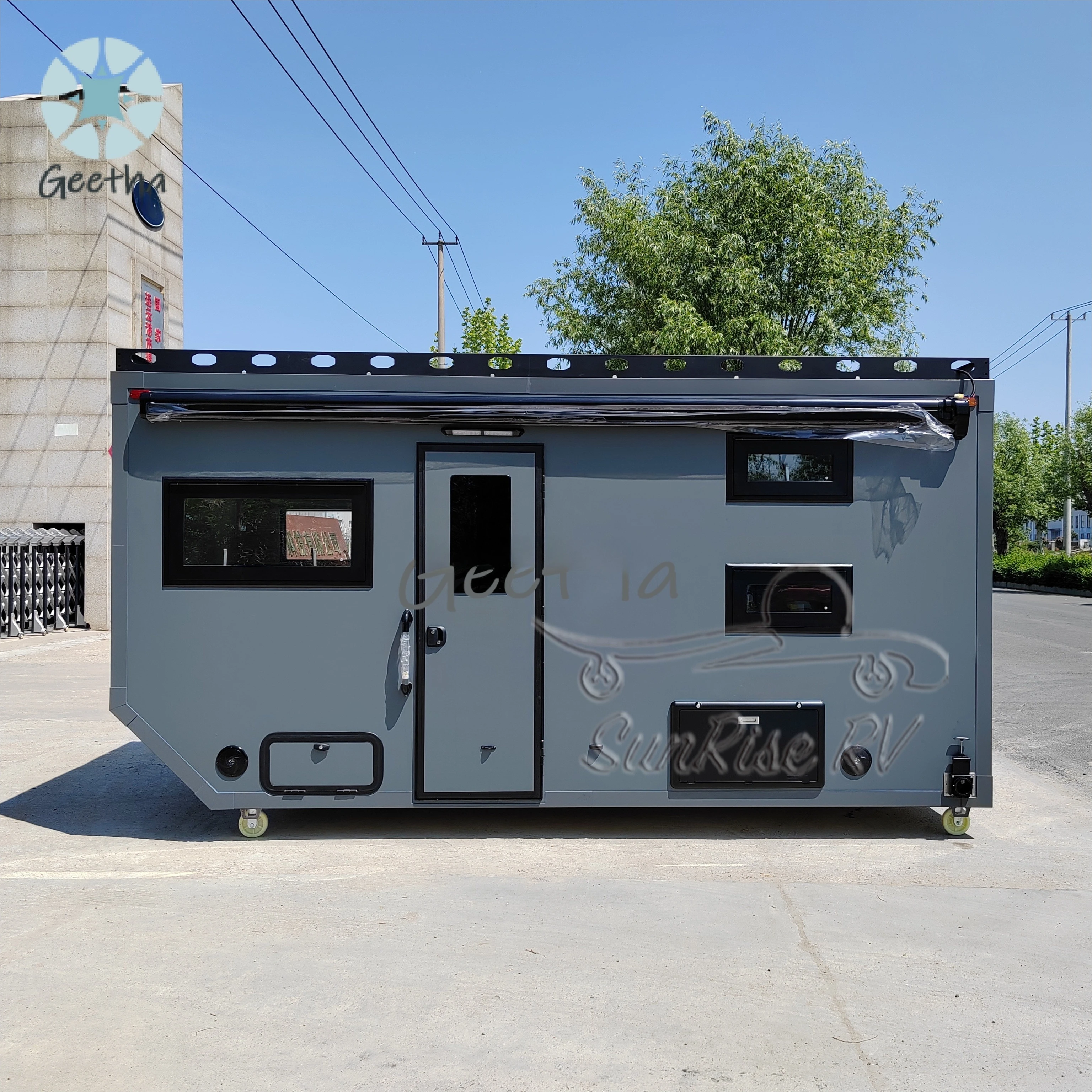 for 4x4 Expedition Truck Camper Factory Hot Sale Truck Box Camper Trailer Motorhome off Road Trailer Camper Box