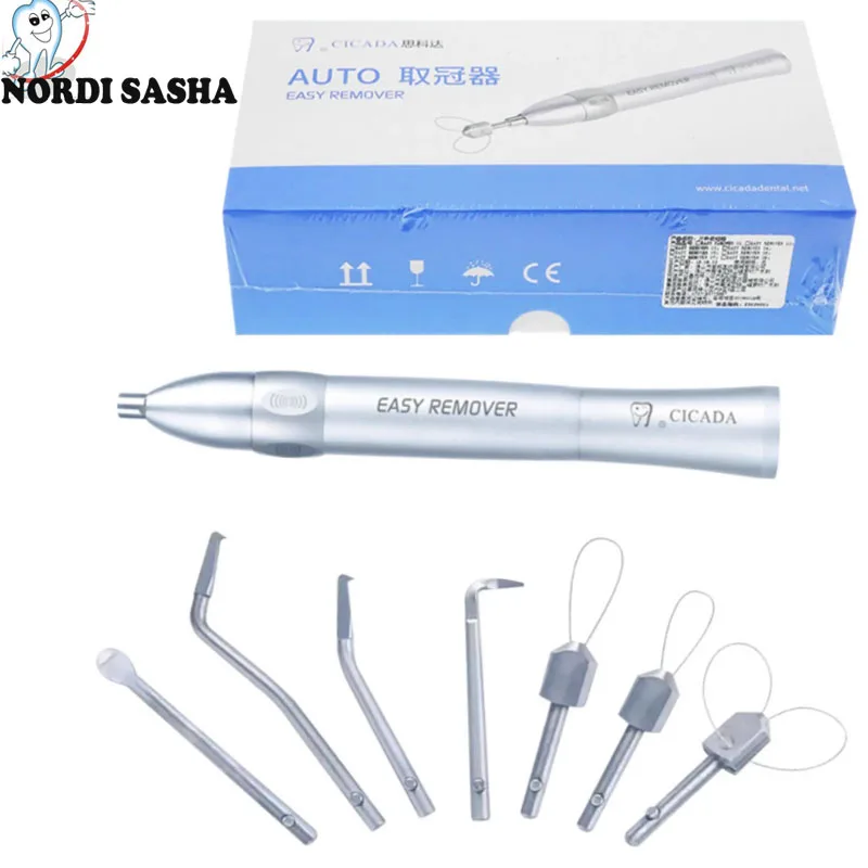 

Dental Automatic Crown Remover Easy Remover Remover Tool Dentistry Remover Crown Adjustable 5-speed Stainless Steel Dentist Lab