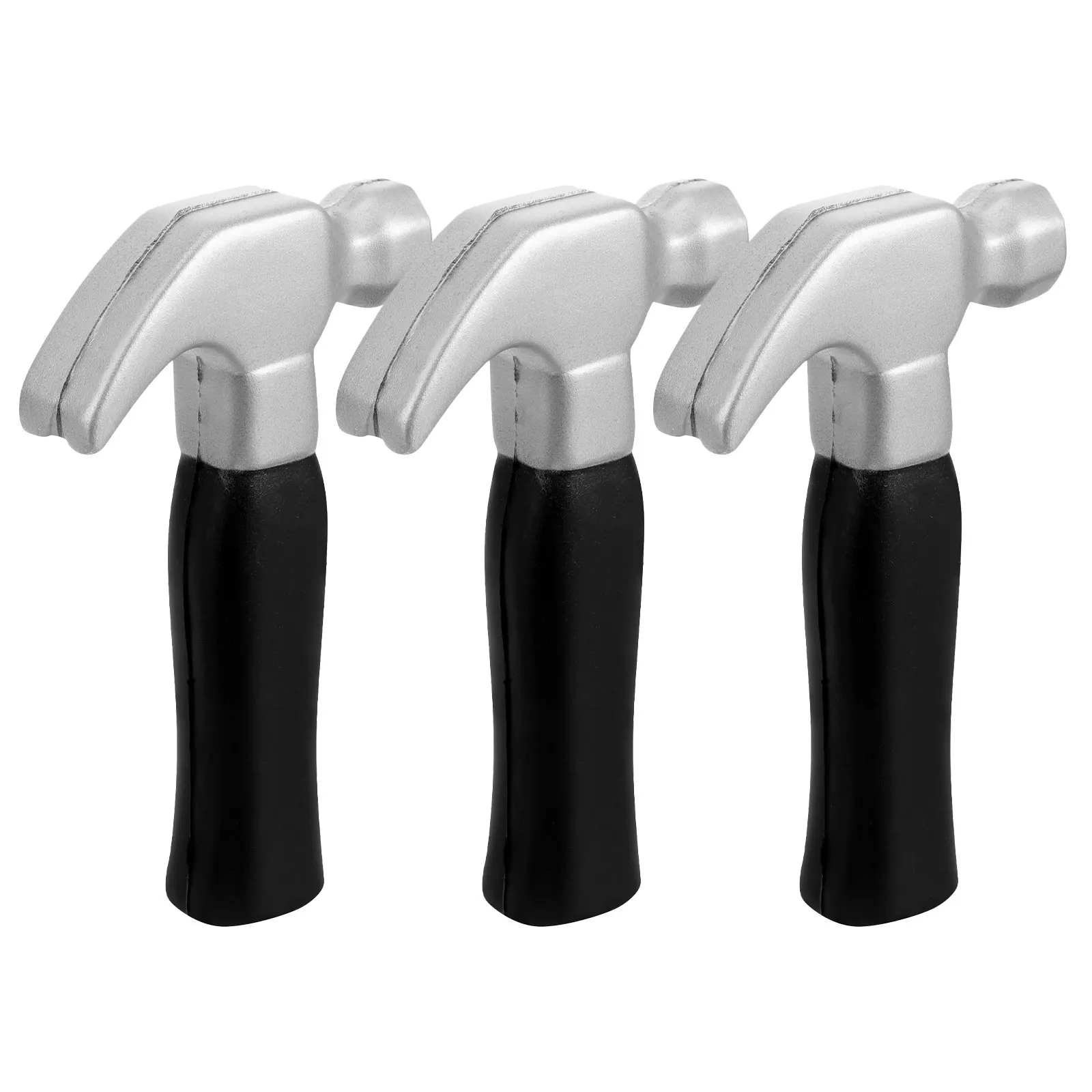 

Набор из 3-х имитационных молотков: реалистичные, легкие, для детских игр, сувениров на вечеринки, подарков на день рождения малышам, Хэллоуина