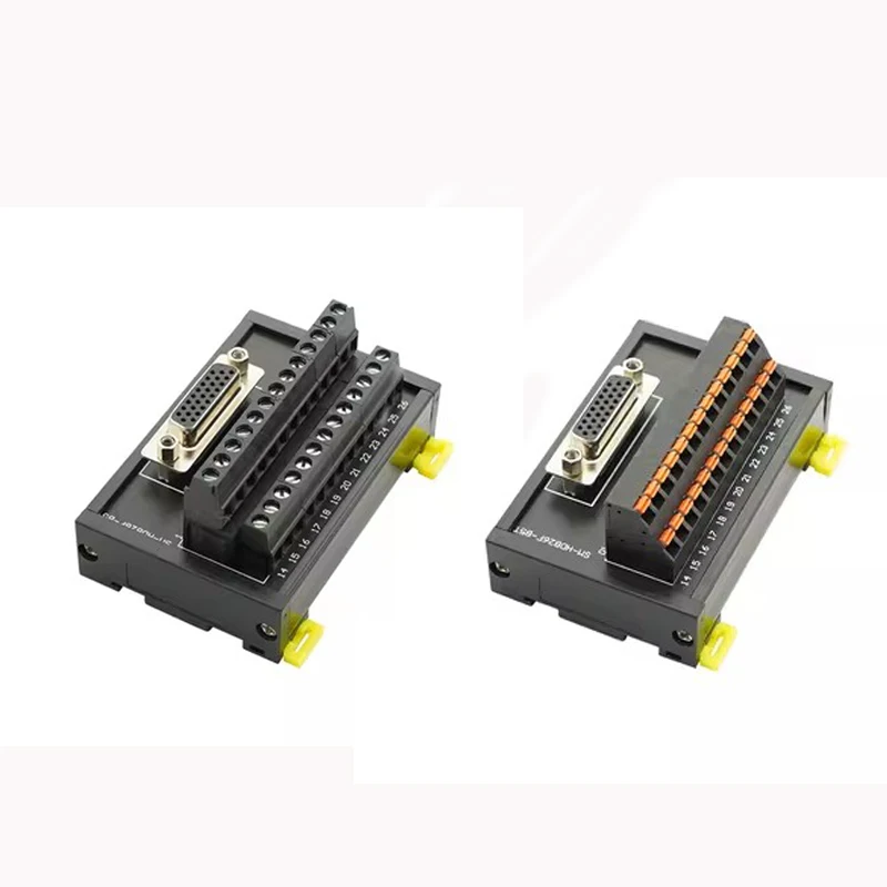 DB26 Terminal Board HDB26 Core Male Female can be selected after the terminal block shrapnel wiring module module