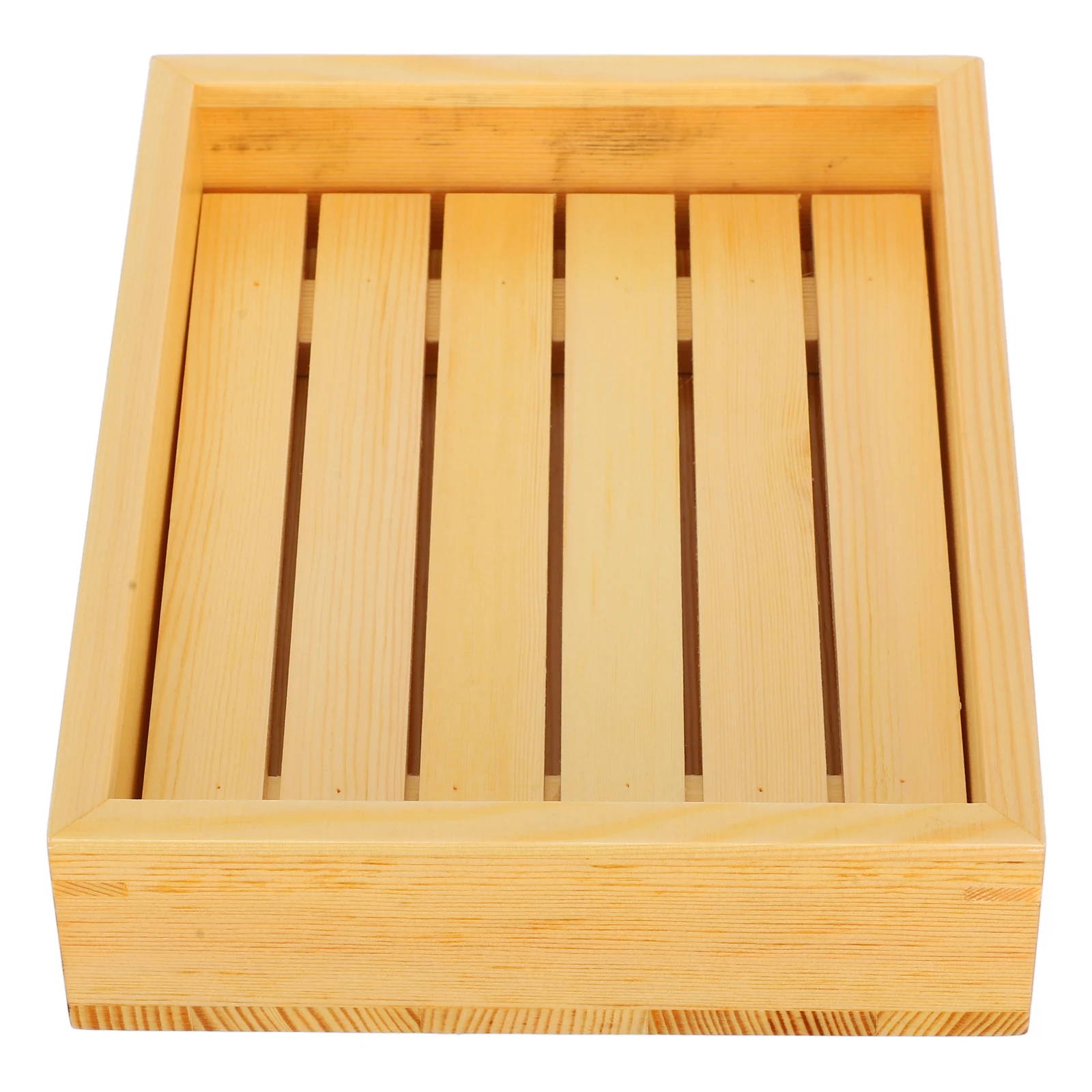 

Деревянный поднос для сервировки суши, прочная гладкая тарелка для суши с плоским основанием, многофункциональная тарелка для демонстрации еды, декоративная сервировочная тарелка для сашими