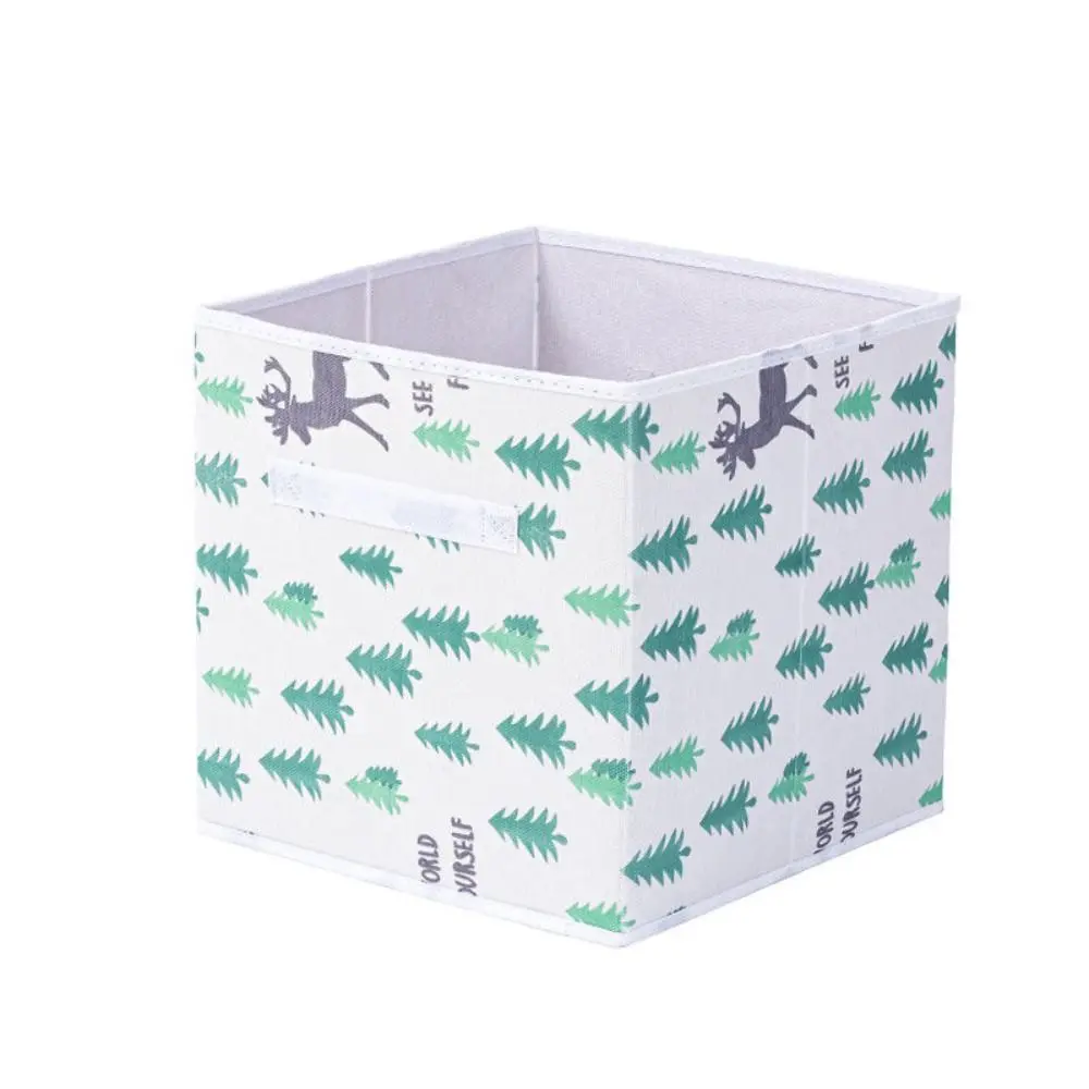 

Non Woven Fabric Cube Storage Box Foldable Large Capacity Cabinet Drawer Organizer without Lid Square Storage Box Office