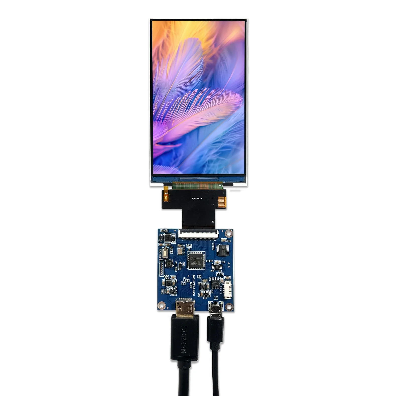

Mini Screen Display Small Monitor 4.3" Vs43011C40 480X800 Small Lcd Display With 40Pin Mipi Driver Board