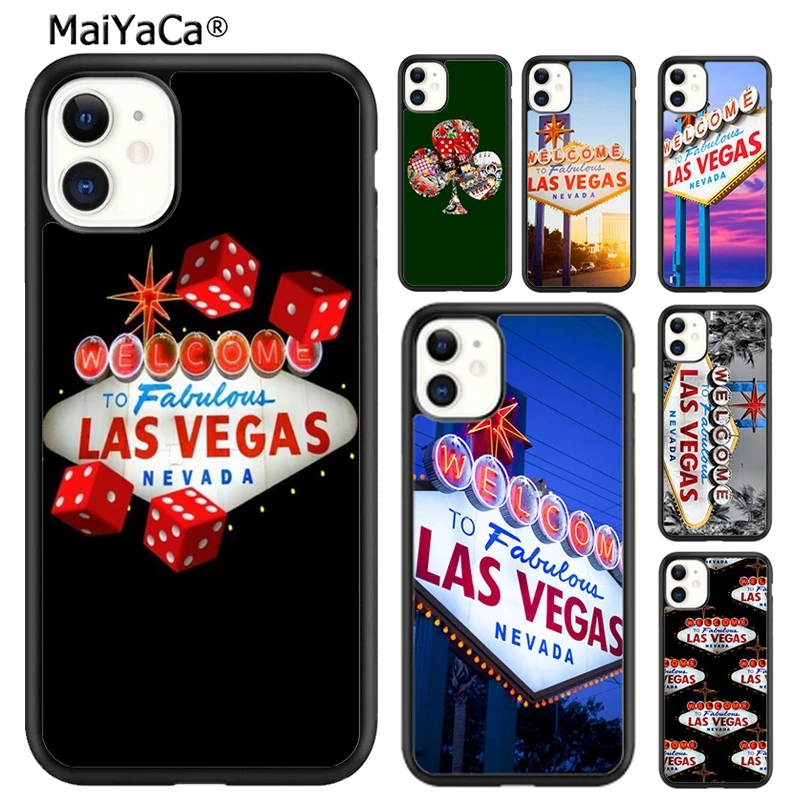 MaiYaCa Las Vegas Nevada Gamble Phone Case Cover For iPhone 16 15 SE2020 6 7 8 plus 11 12 mini 13 14 pro max shell  coque