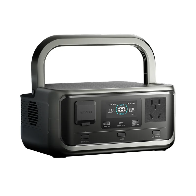 Outdoor 300W Lithium Iron Phosphate Energy Storage Power Supply, Mobile High-power