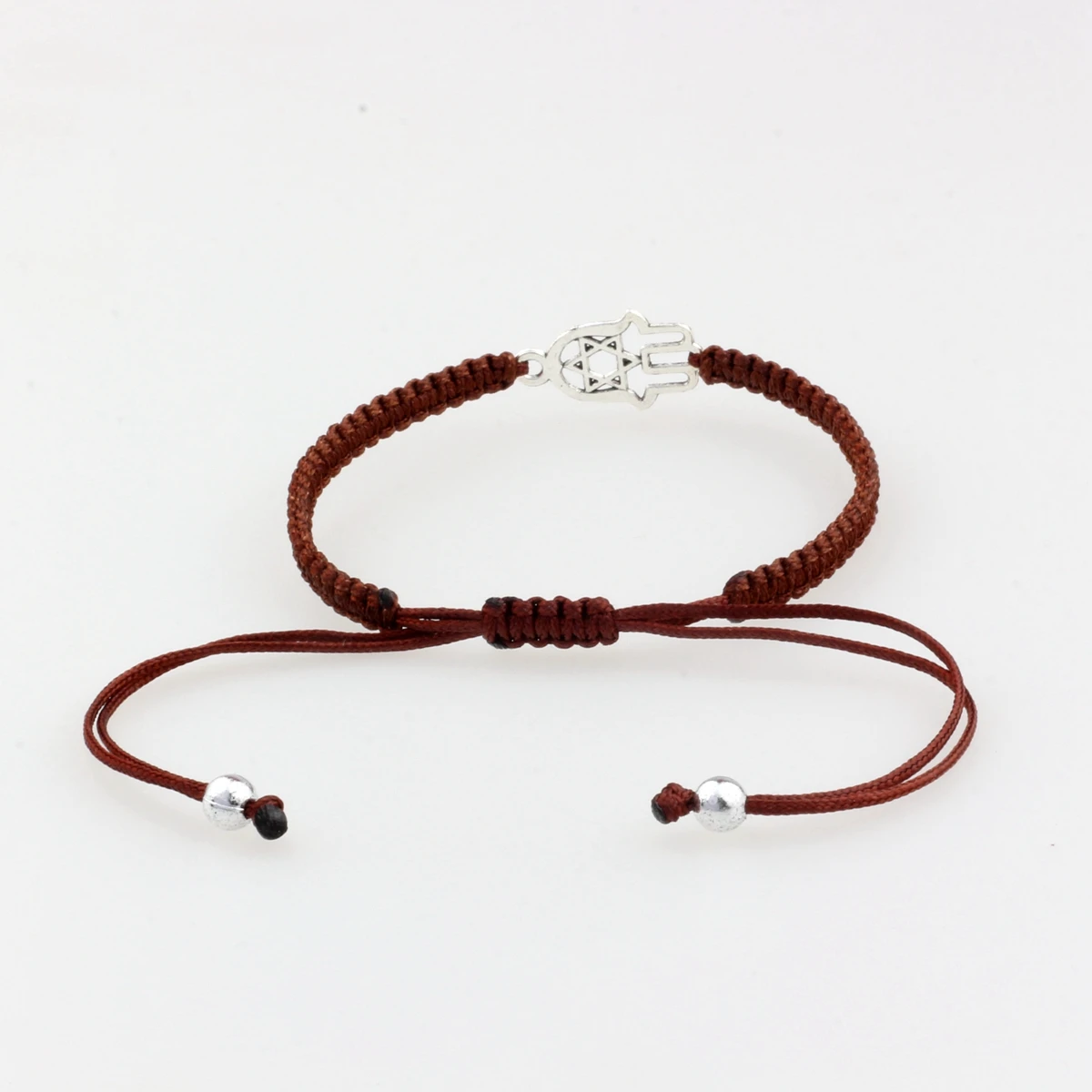 1Pc Fatima Hand Braided Bracelet Lucky Thread Couple Chain Handmade Prayer Bangles Pulsera Jewelry Gift For Friend