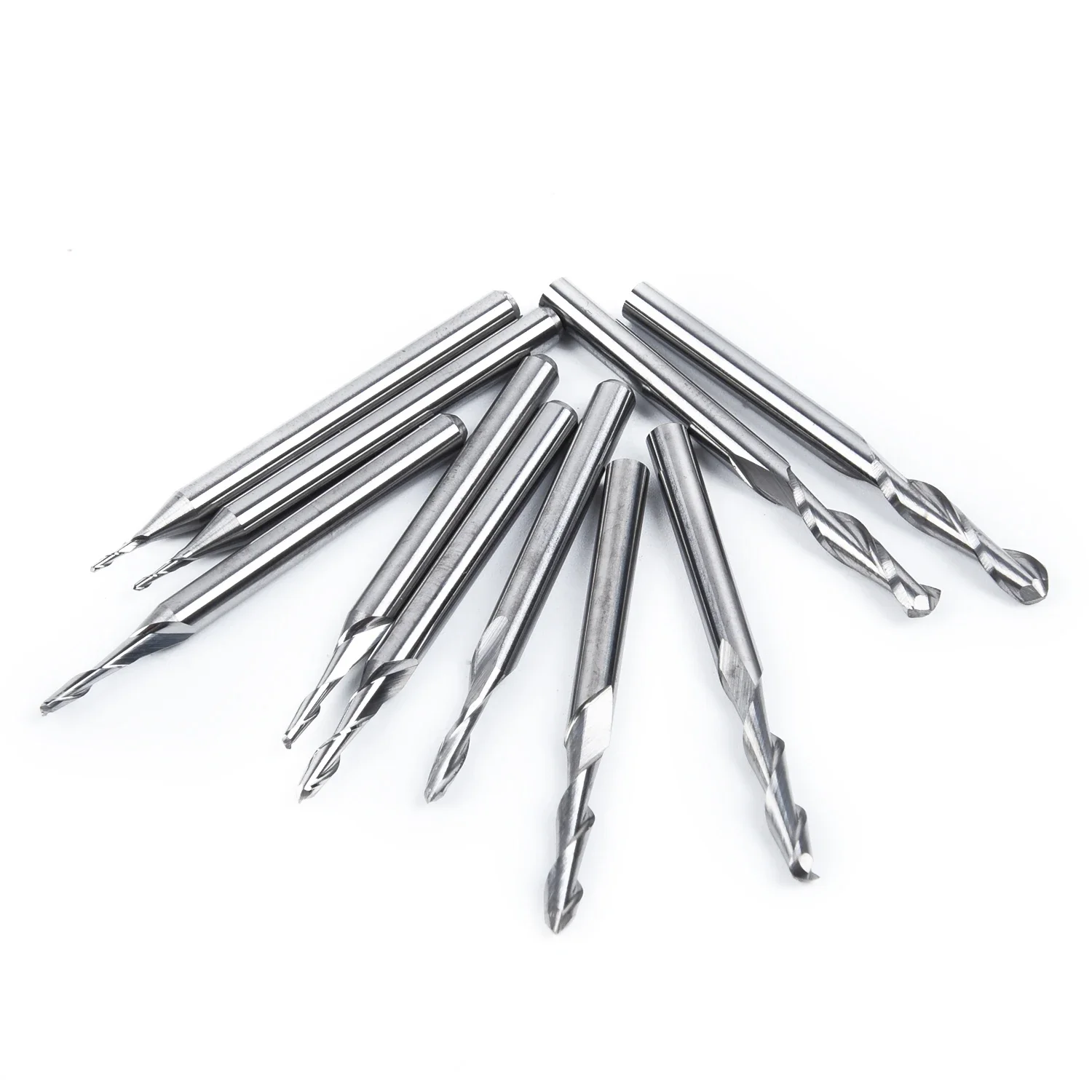 

Kit Carbide Engraving Router Bit End Mill 1-3.175mm 1 1.5 2 2.5 3.175 MM 3.175mm Shank Cutting Bits Replacement