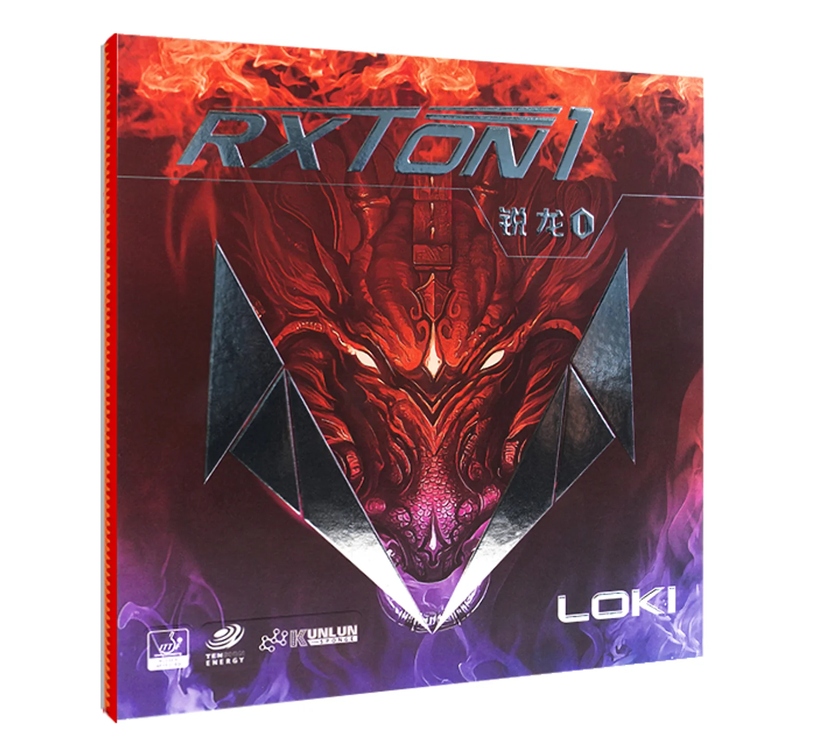 LOKI RXTON 1 Karet Tenis Meja Asli RXTON-1 Spons Ping Pong Kontrol Putar Serbaguna