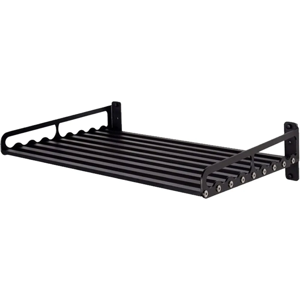 

Wall-Mounted Microwave Shelf - 23.58x15.52, Holds Up to 80lbs, Suitable for Home and Business Use