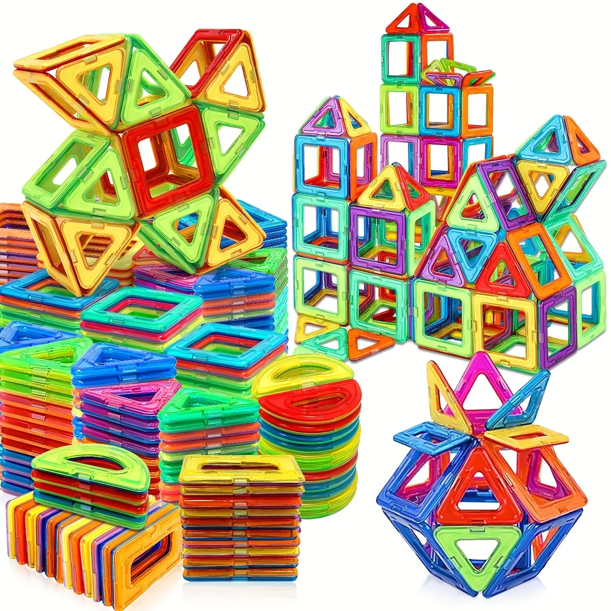 

Children's magnetic toy set, STEM education learning toy, creating perfect birthday, Easter and Thanksgiving gifts with various