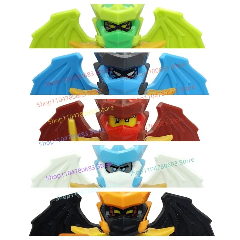 blocos-de-montar-moc-mini-figuras-de-guerreiro-dragao-modelo-de-montagem-ornamento-decoracao-personagem-de-anime-e-tv-brinquedo-presente-colecao-de-hobbies