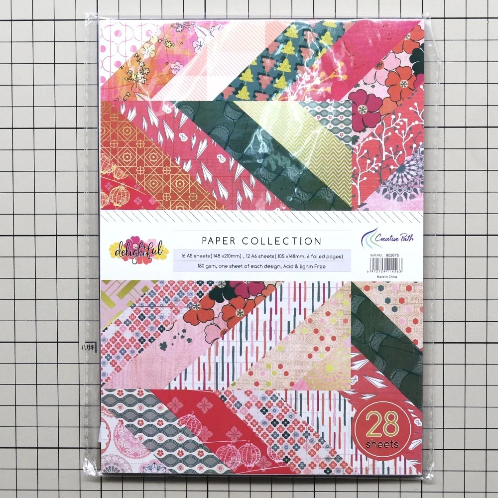 Kreatives Papier 6*4 Zoll mit Blumenmuster für Journaling und Scrapbooking A5 A6 Vintage Blumendesign Scrapbook Hintergrundpapiere – Detail 7