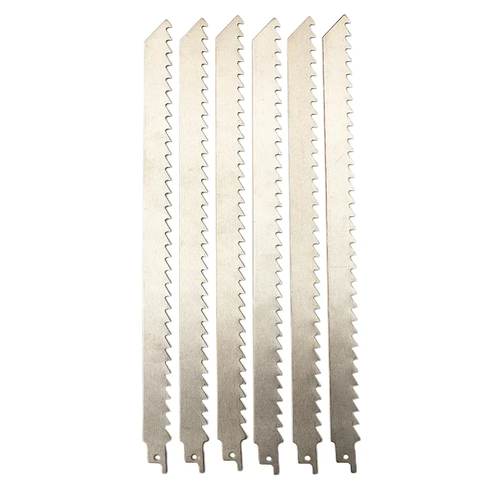 

6pcs 300mm Reciprocating Saw Blade Set For Cutting Ice And Frozens Meat Tool 08