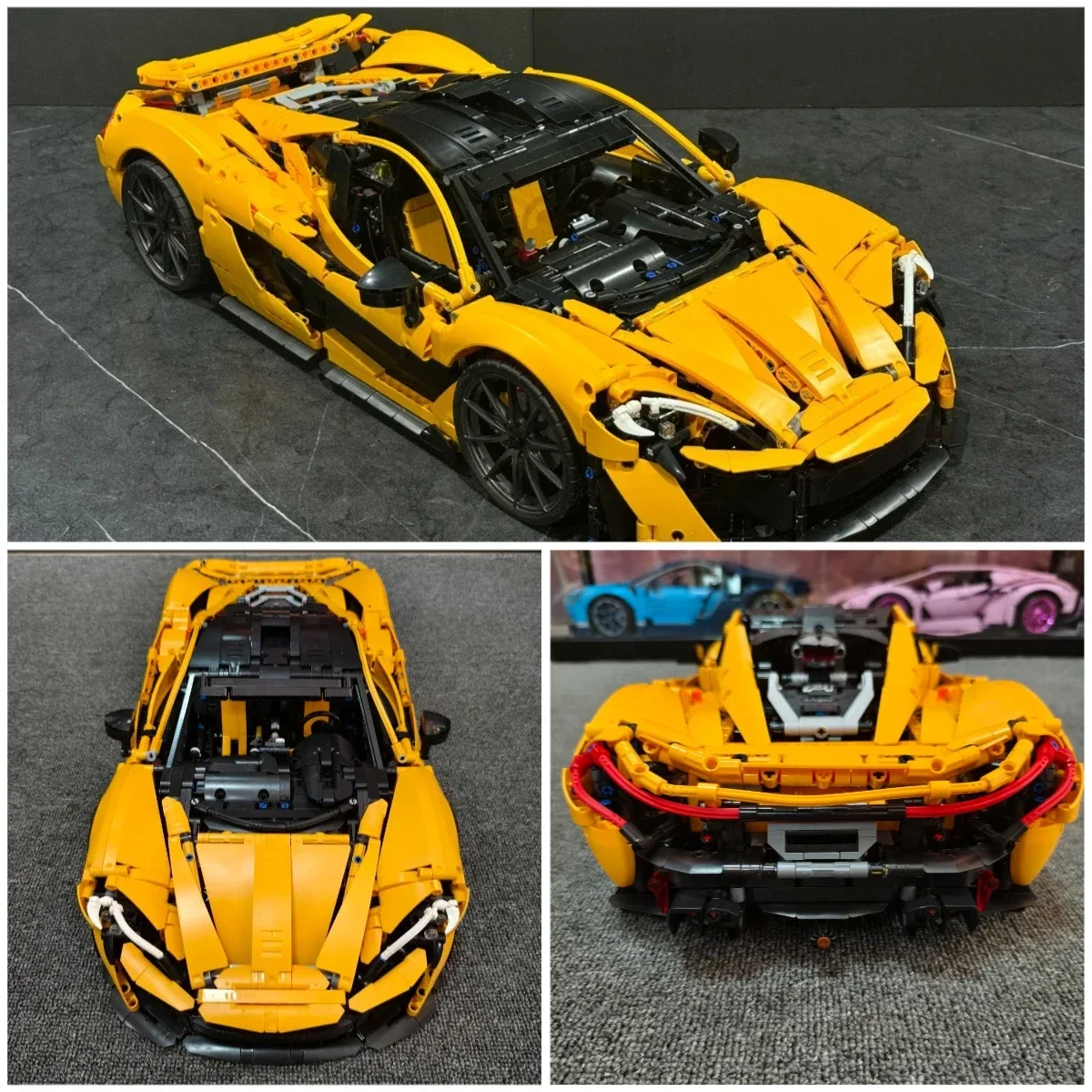 Sportwagenmodel Bouwstenen Sets Kerstcadeaus Compatibel met Legoed Particles 42115 42083 42172 42056 42143