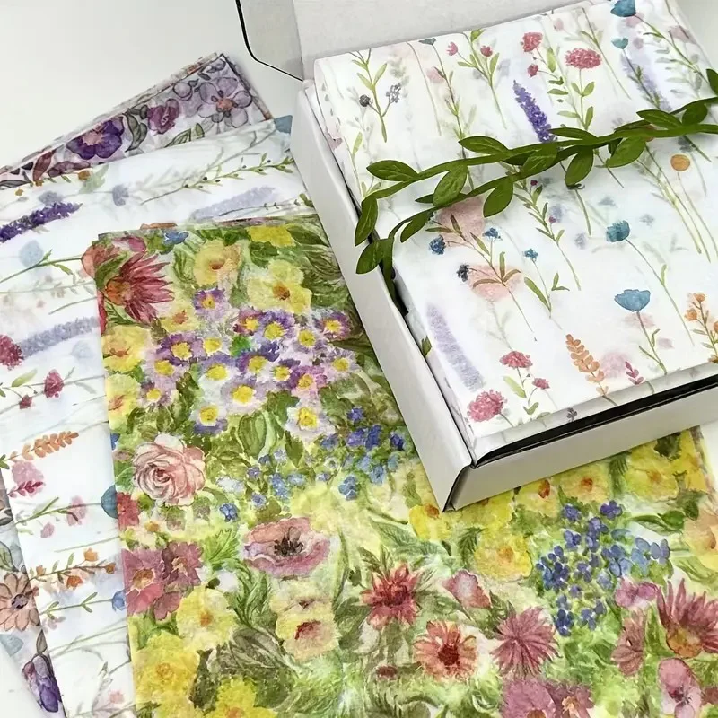 10Pcs Floral Patter…