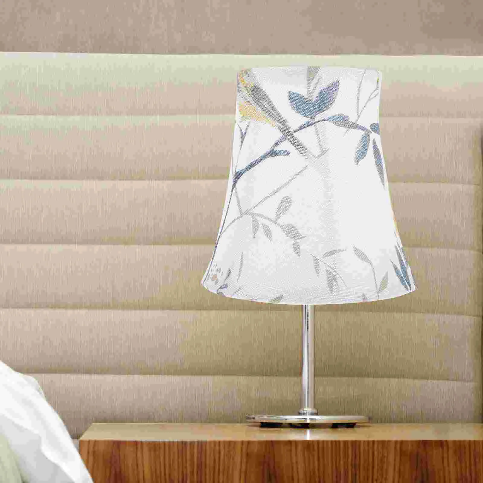 

Bedroom Cloth Fabric Lampshade Pendant Lights Replacement Shades for Chandelier White