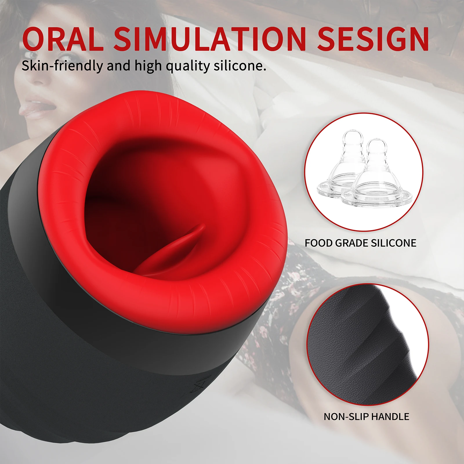 Automatic Electric Mastubation Cup Masturbator Pulse Vibrating Soft Silicone Strong Vibration Blowjob Sucking Sex Toys For Men