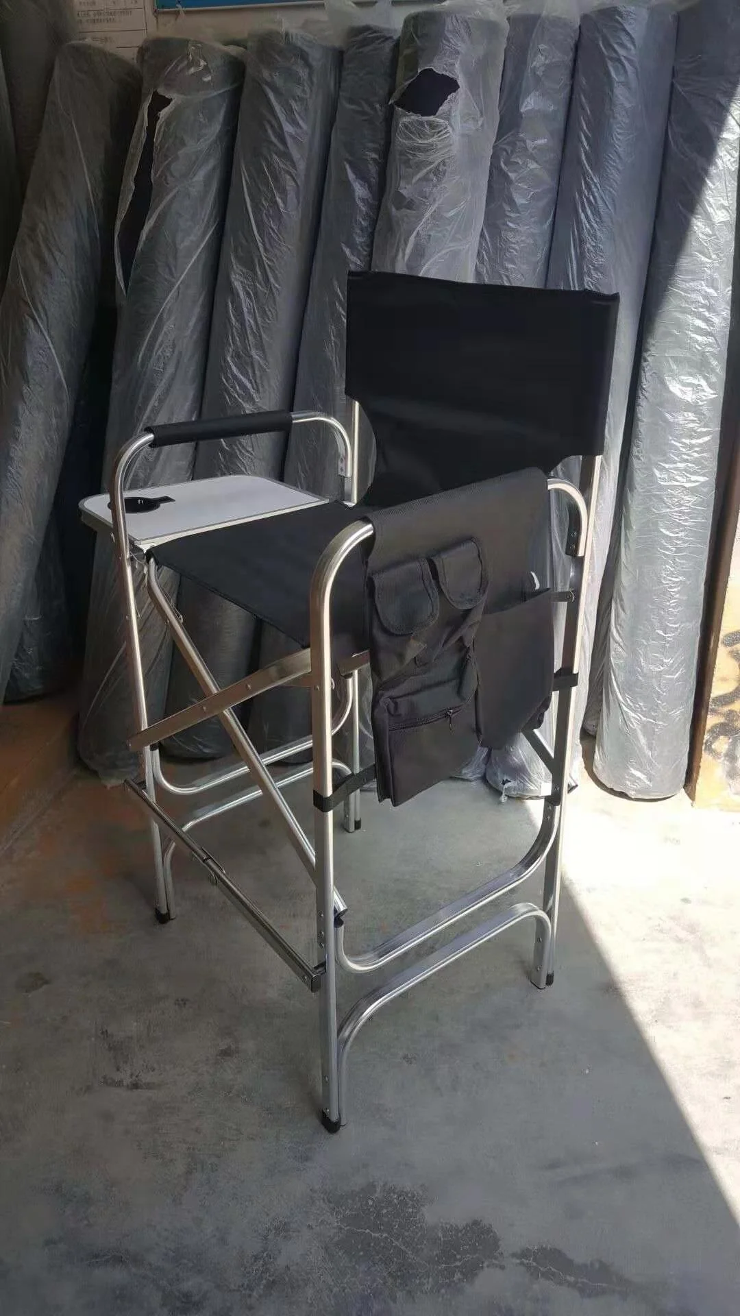 Folding Portable Upgraded Director Makeup Artist Chair