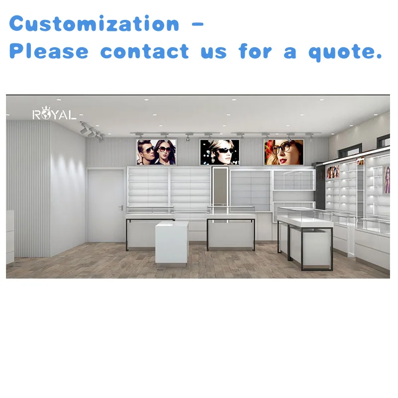 custom.Display showcase Retail Store Eyewear Sunglass Wall Display
