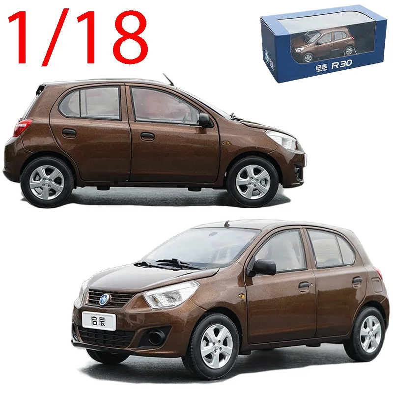 

Литая под давлением масштаб 1/18, модель автомобиля Nissan из сплава Nissan VENUCIA R30, игровые транспортные средства, коллекционные игрушки для мальчиков, оригинальная коробка