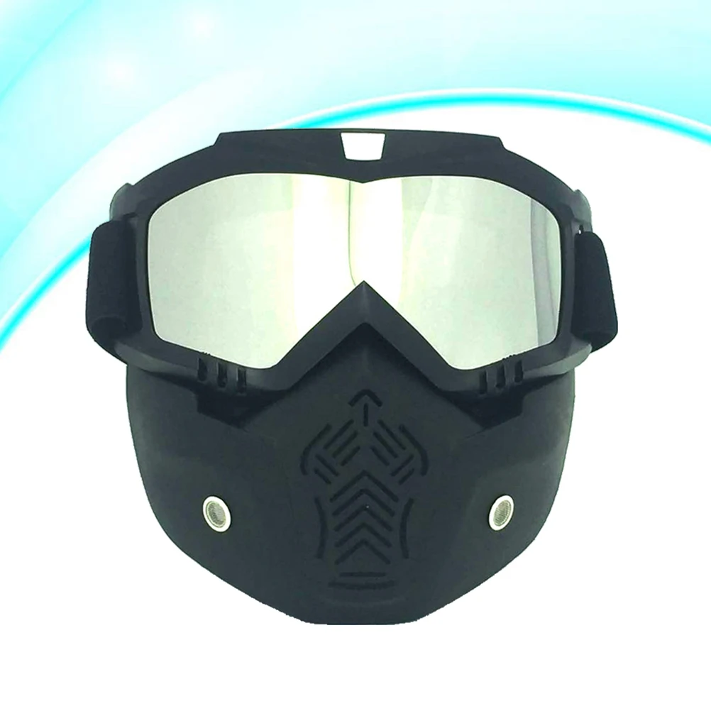 

Goggle Mask Goggles Atv for Men Bike Accessories Detachable Face Motorcycle Riding Gear Adult Dirt Bikes