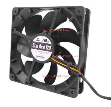 For Sanyo 9S1212P4H031 12V 0.33A 12025 Four-wire speed control chassis power supply Graphics card cooling fan