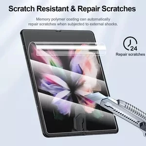 2 Stück Full Cover Hydrogel Film für Samsung Galaxy Z Fold 3 Fold 4 Fold 5 Displayschutzfolie – Detail 5